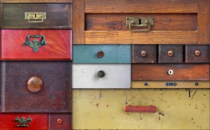 in utter secrecy - various drawers